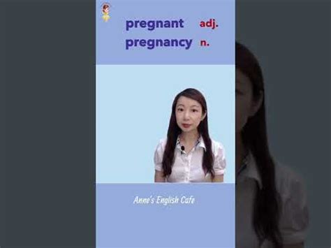 懷孕英文
